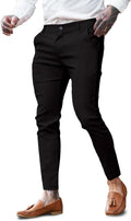Slim Fit Chino Pants for Men - Stretch Dress Pants