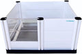 Whelping Box for Dogs and Puppies with Clear Window Panel - Modular