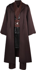 Laku Tunic Costume Men's Hooded Robe Full Set - Knight Cosplay Fit