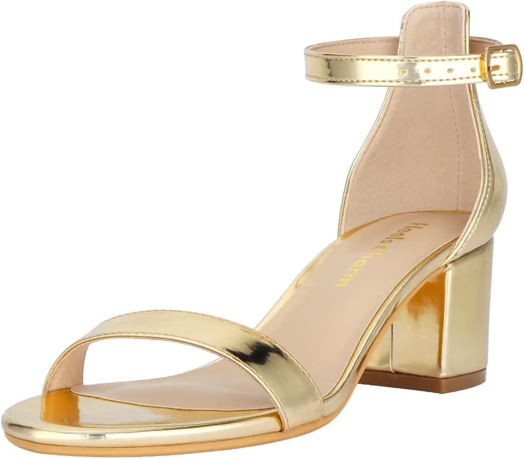 Women's Strappy Chunky Block Low Heeled Sandals for Every Occasion