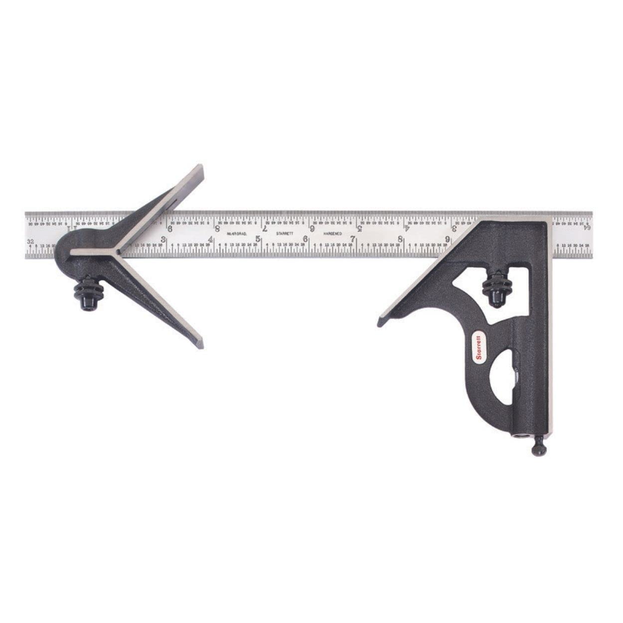 Starrett Steel Combination Square - Precision Measuring Tool