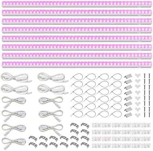 Barrina T5 Grow Lights Full Spectrum 2ft for Indoor Plants