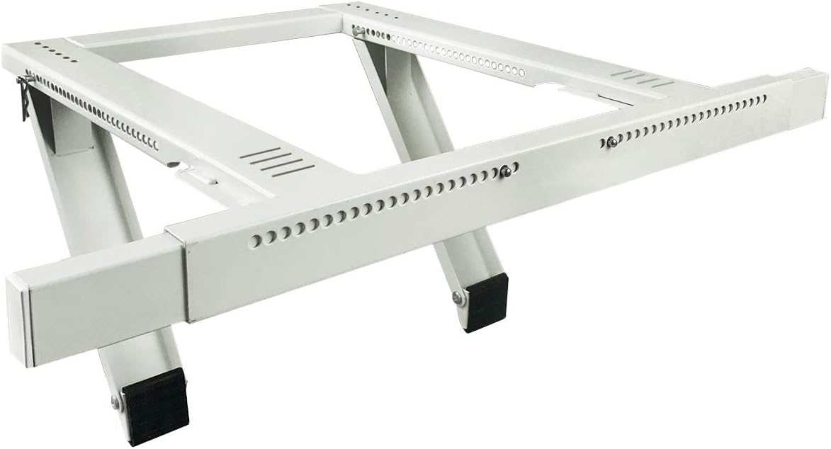 Jeacent Universal Window AC Bracket- No Drill, Heavy-Duty Support - Up to 200lbs
