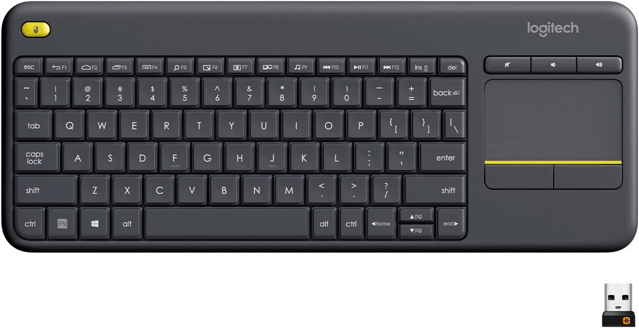 Logitech K400 Plus: Ultimate HTPC Control!