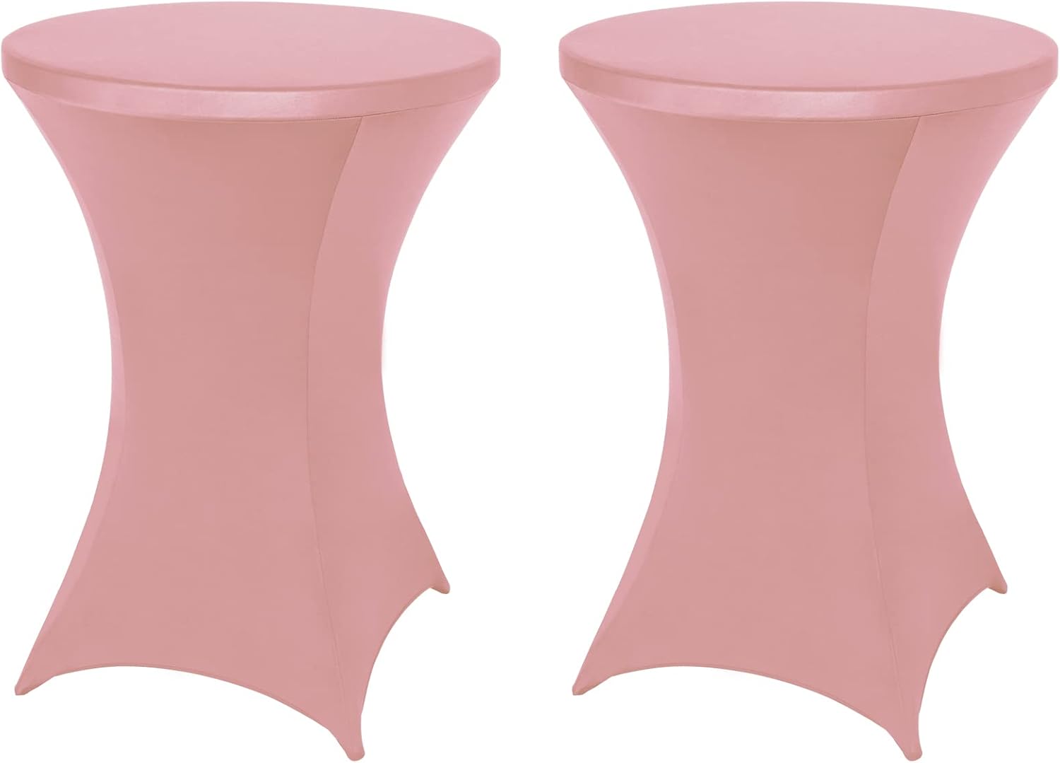 FestiCorp Spandex Cocktail Table Covers for Events and Parties