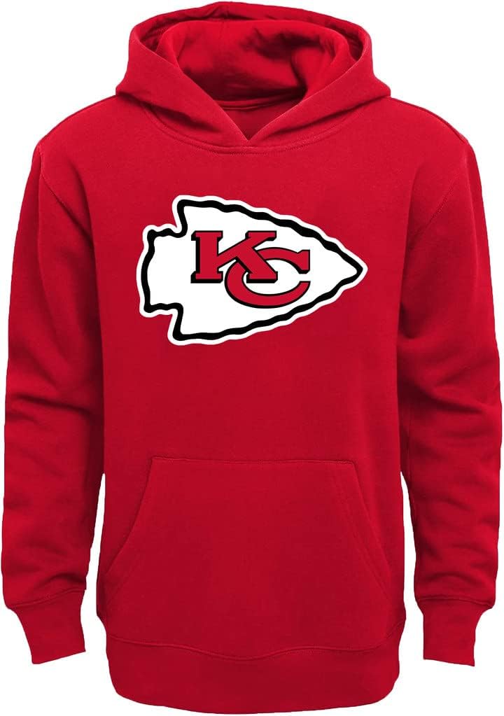 NFL Youth Team Color Primary Logo Fleece Sweatshirt Hoodie