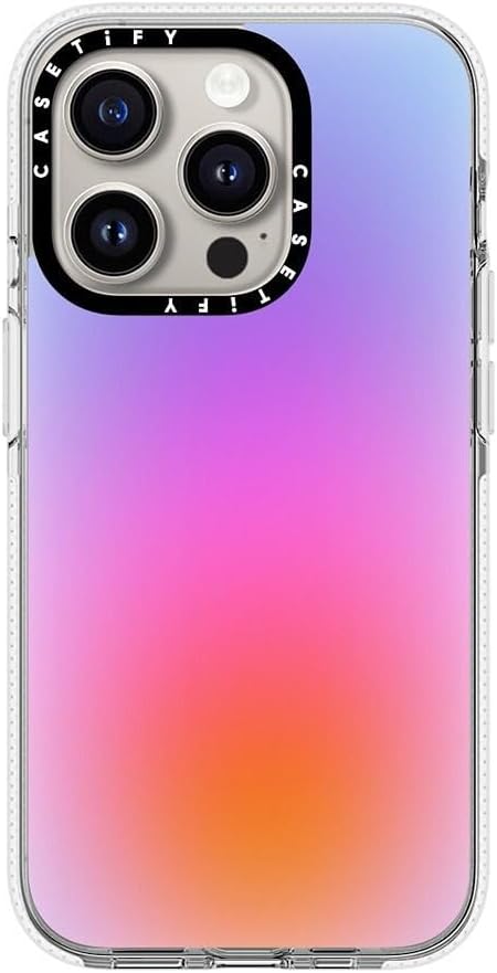 CASETIFY Clear iPhone 15 Pro Case with 6.6ft Drop Protection