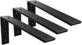 Countertop Support Bracket 3 Pack 14 in Heavy Duty L Brackets - Solid