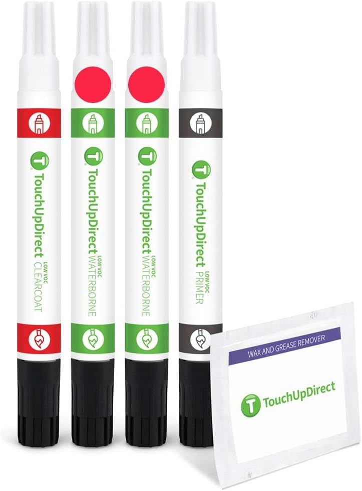 TouchUpDirect Kings Red Metallic Tricoat Car Touch Up Paint Kit