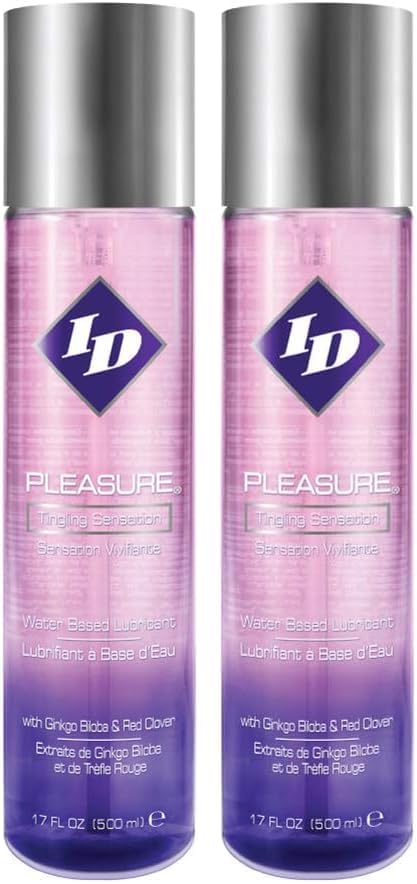 ID Pleasure Personal Lubricant - Water Based Tingling Lube