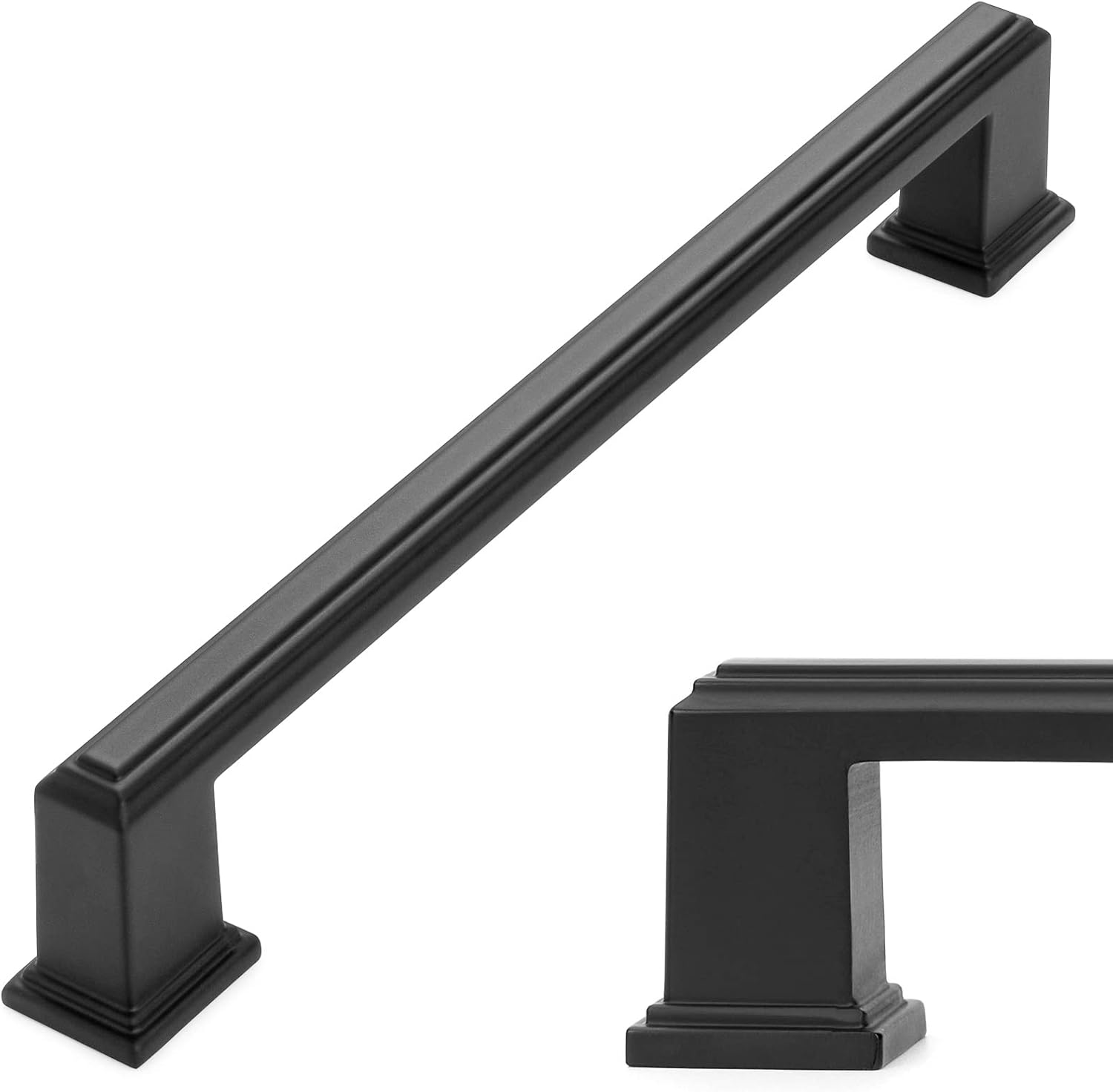 KOOFIZO Matte Black Cabinet Pulls for Stylish Home Decor