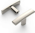 Brushed Satin Nickel Cabinet Knobs 20 Pack - Solid Zinc 2 in