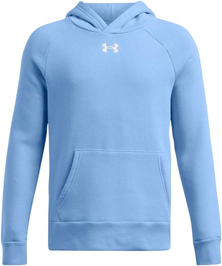 Under Armour Boys Rival Fleece Hoodie for Ultimate Comfort
