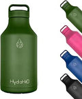 HYDRO H2O 64oz Stainless Steel Water Bottle - Half Gallon Green