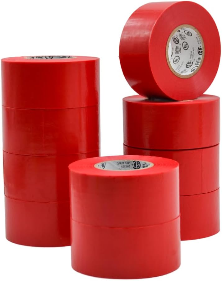 WOD Professional Grade Electrical Tape - 1.5 in X 66 ft Roll