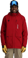 Spyder Men's Field Insulated Ski Jacket - Cold-Weather Freeride