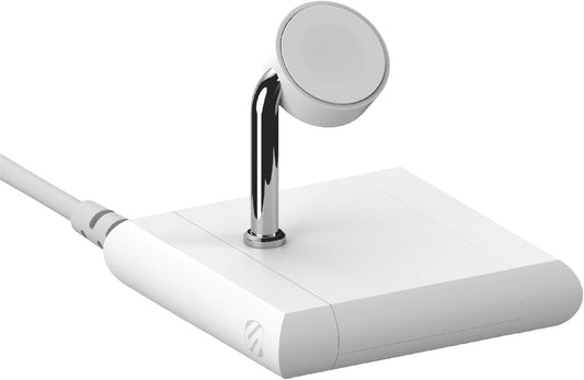 Scosche BaseLynx 2.0 Apple Watch Charger Stand - Fast Charging Dock