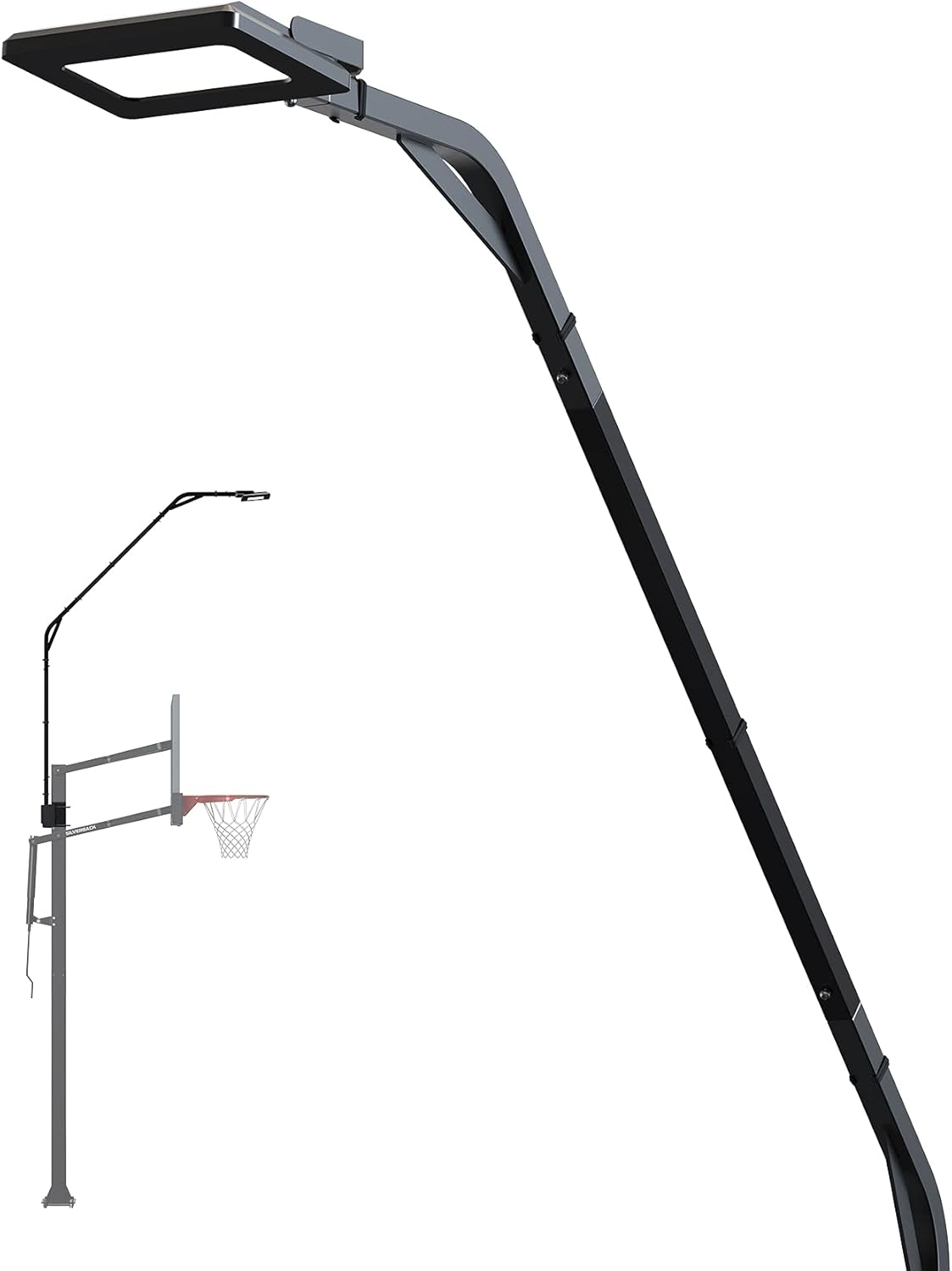 Silverback LED Basketball Hoop Light for Enhanced Night Play