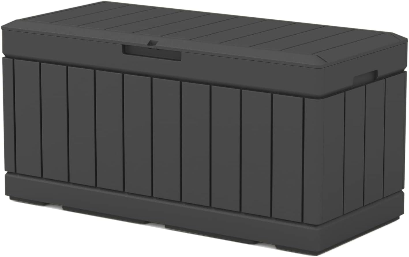 Patiowell 82 Gallon Resin Deck Box for Outdoor Storage Needs