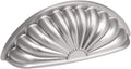 Brushed Nickel Cabinet Cup Pulls 3 in Hole Center 10 Pack - Durable