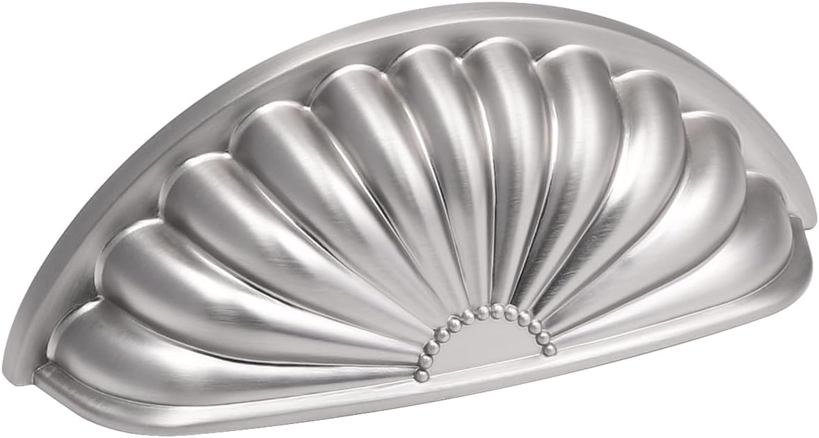 Brushed Nickel Cabinet Cup Pulls for Unique Home Decor Style