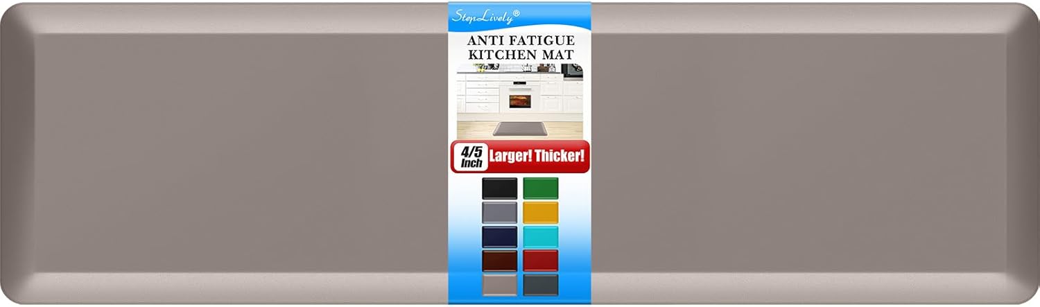 Cushioned Anti Fatigue Kitchen Mat for Comfort and Safety