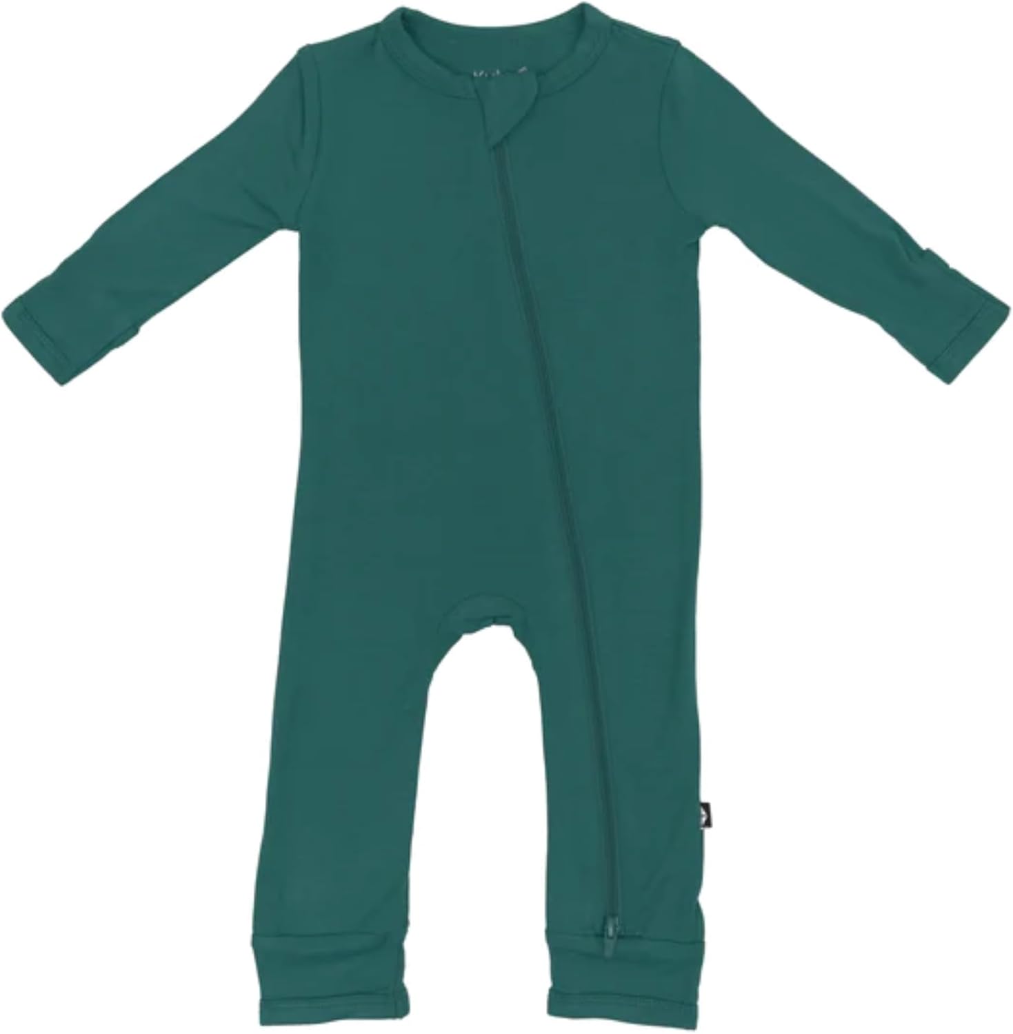 KYTE BABY Unisex Bamboo Zippered Rompers for Infants 0-24 Months