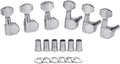 Dopro 15:1 Guitar 2 Pin Tuners Dual Pin Tuning Machines - Chrome