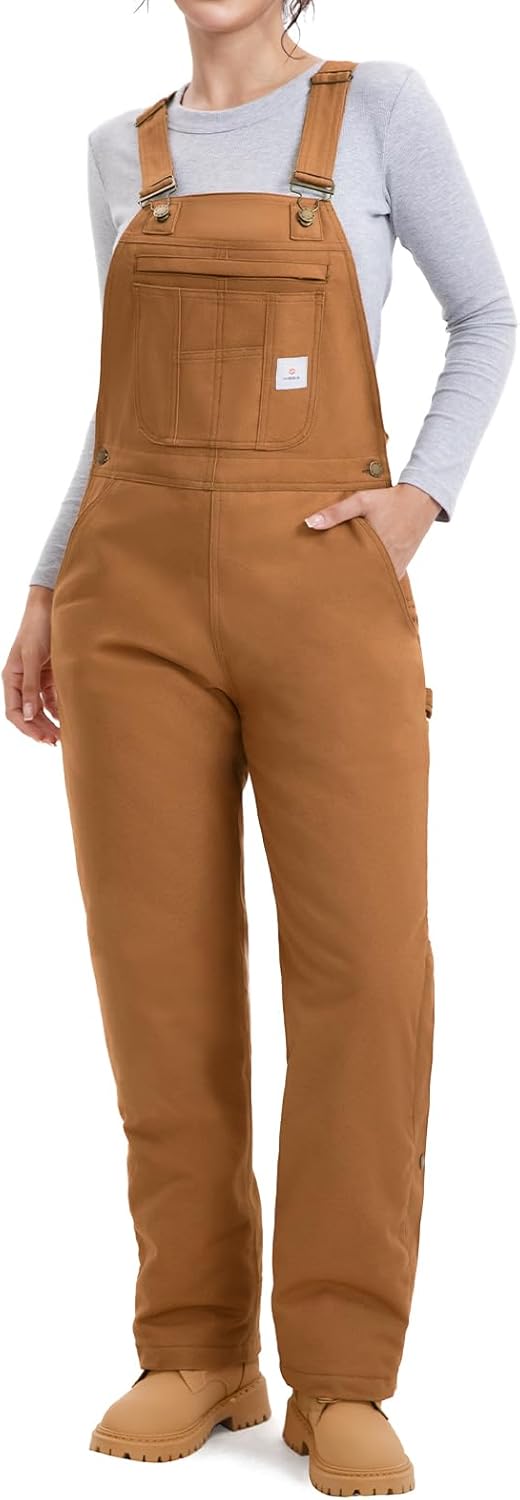 HISEA Insulated Bib Overalls for Women - Essential Winter Gear