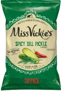 Spicy Dill Pickle Kettle Cooked Potato Chips 30-Pack - Bold Crunch