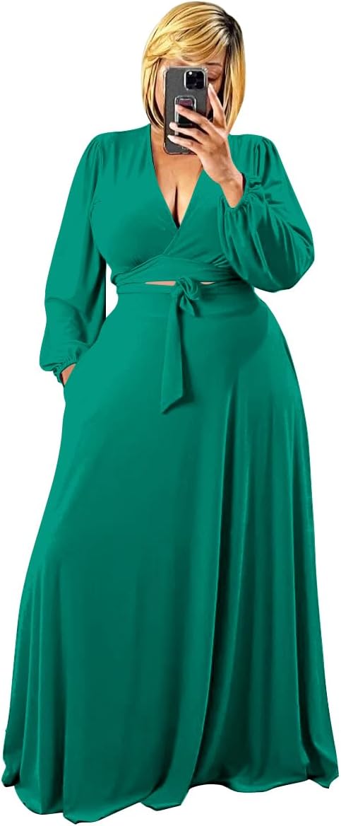 Plus Size Women's 2 Piece Outfits for Casual Chic Style