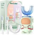 Ultrasonic Kid's U-Shaped Electric Toothbrush for Ages 6-12