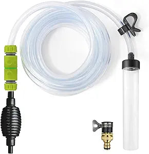25ft Aquarium Vacuum Gravel Cleaner for Easy Fish Tank Maintenance