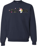 Unisex Rainbow Pride Crewneck Sweatshirt - Soft Pill-Resistant Fleece