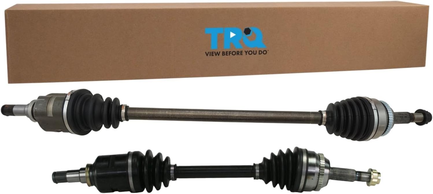 TRQ CV Axle Shaft Assembly Set for 2003-2008 Toyota Matrix