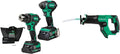 Metabo HPT 18V MultiVolt Cordless Drill & Recip Saw Bundle - Versatile