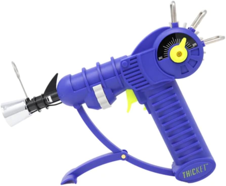 THiCket Raygun Torch Lighter: Adjustable Flame & Safety Lock