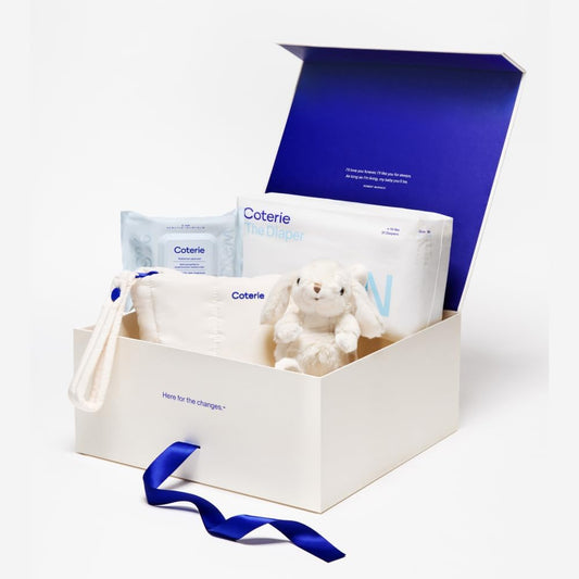 Coterie Newborn Gift Set - Plant-Based Diapers & Wipes