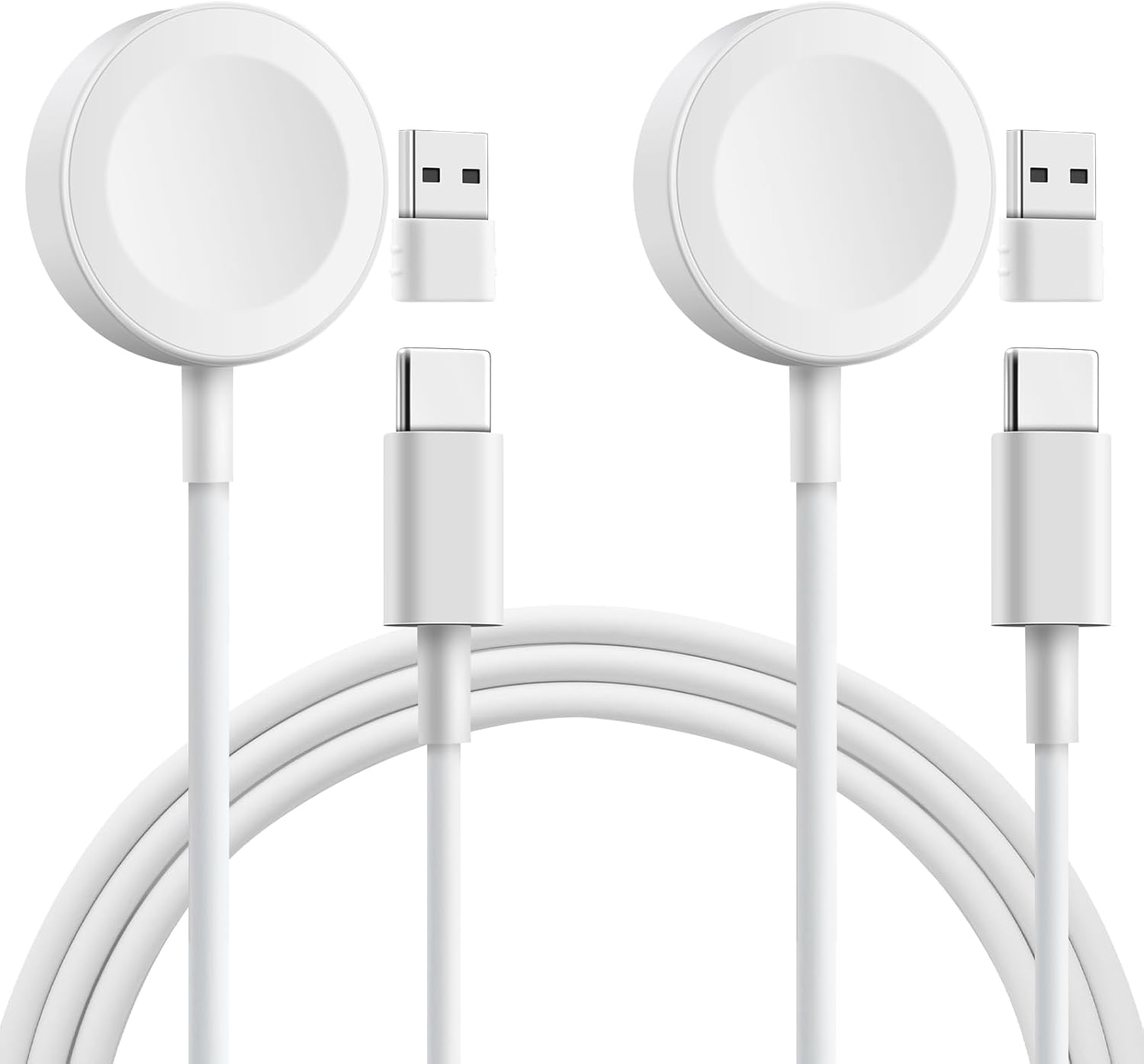 Fast Charge Apple Watch 2-Pack Magnetic Cable