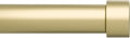 Umbra Cappa Curtain Rod Set - Stylish 66-120 inch Gold Finish