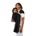 Ring Sling Baby Carrier - WildBird Raven Linen for Newborn to 35 lbs
