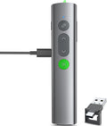 Wireless Presentation Clicker PowerPoint Remote - Green Laser