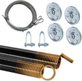 Heavy-Duty Double-Looped Garage Door Extension Springs Bundle 80 lb