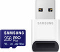Samsung PRO Plus microSDXC 256GB - Fast 4K Card with Reader