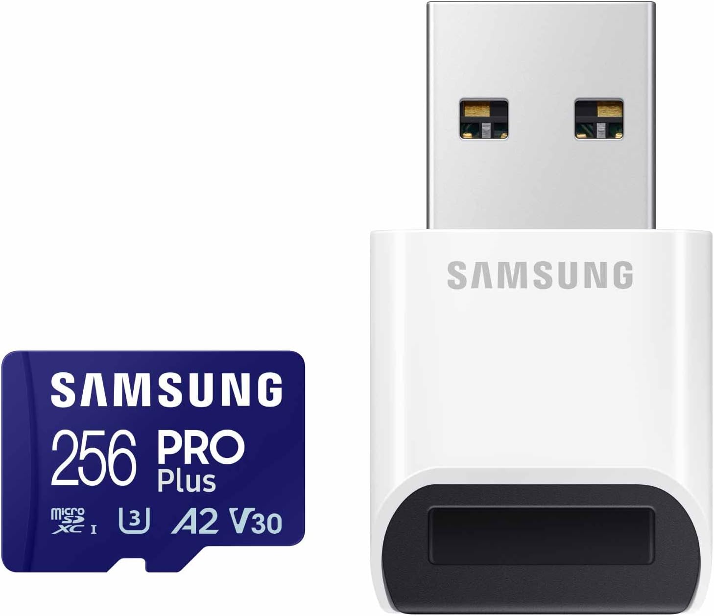 Samsung PRO Plus microSD Memory Card 256GB for 4K UHD Capture