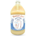 VERMONT SOAP Body Wash Unscented, Moisturizing Shea Gel 64oz
