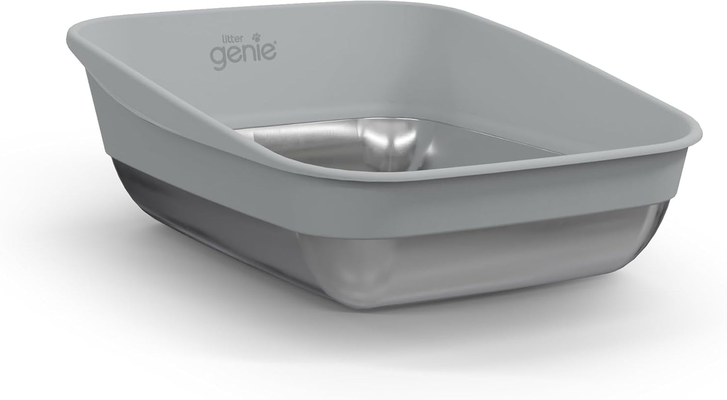 Litter Genie Platinum Stainless Steel Litter Box for Pets