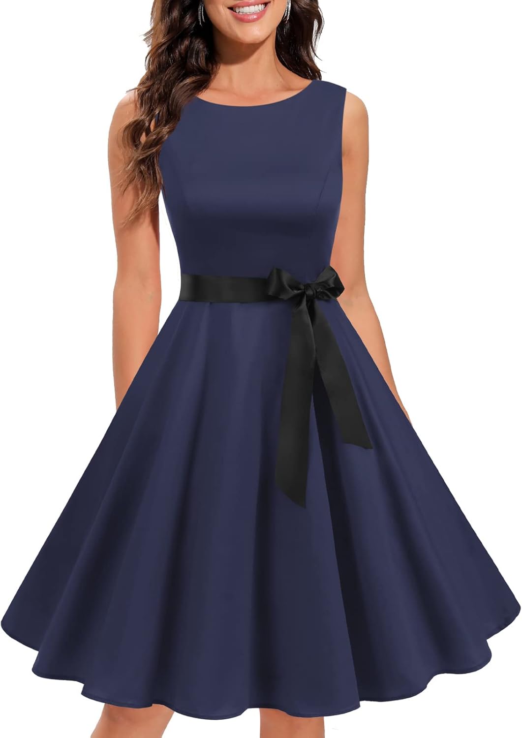 Gardenwed Womens Sleeveless Vintage Cocktail Dress Review