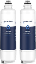 GLACIER FRESH Replacement for Bosch BORPLFTR50 Water Filter - 2 Pack