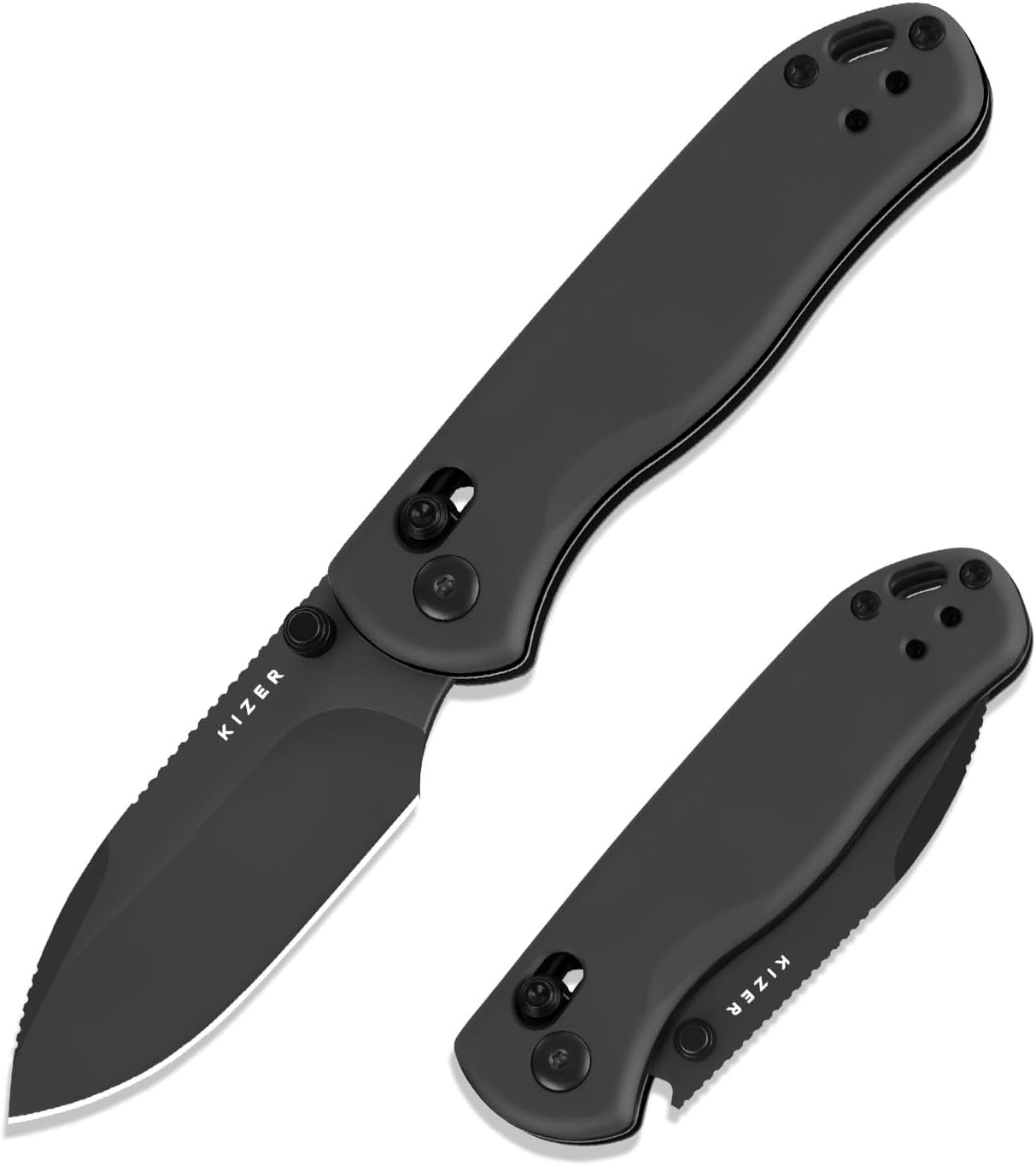 Kizer Drop Bear 2 Pocket Knife: Compact EDC with Nitro-V Blade